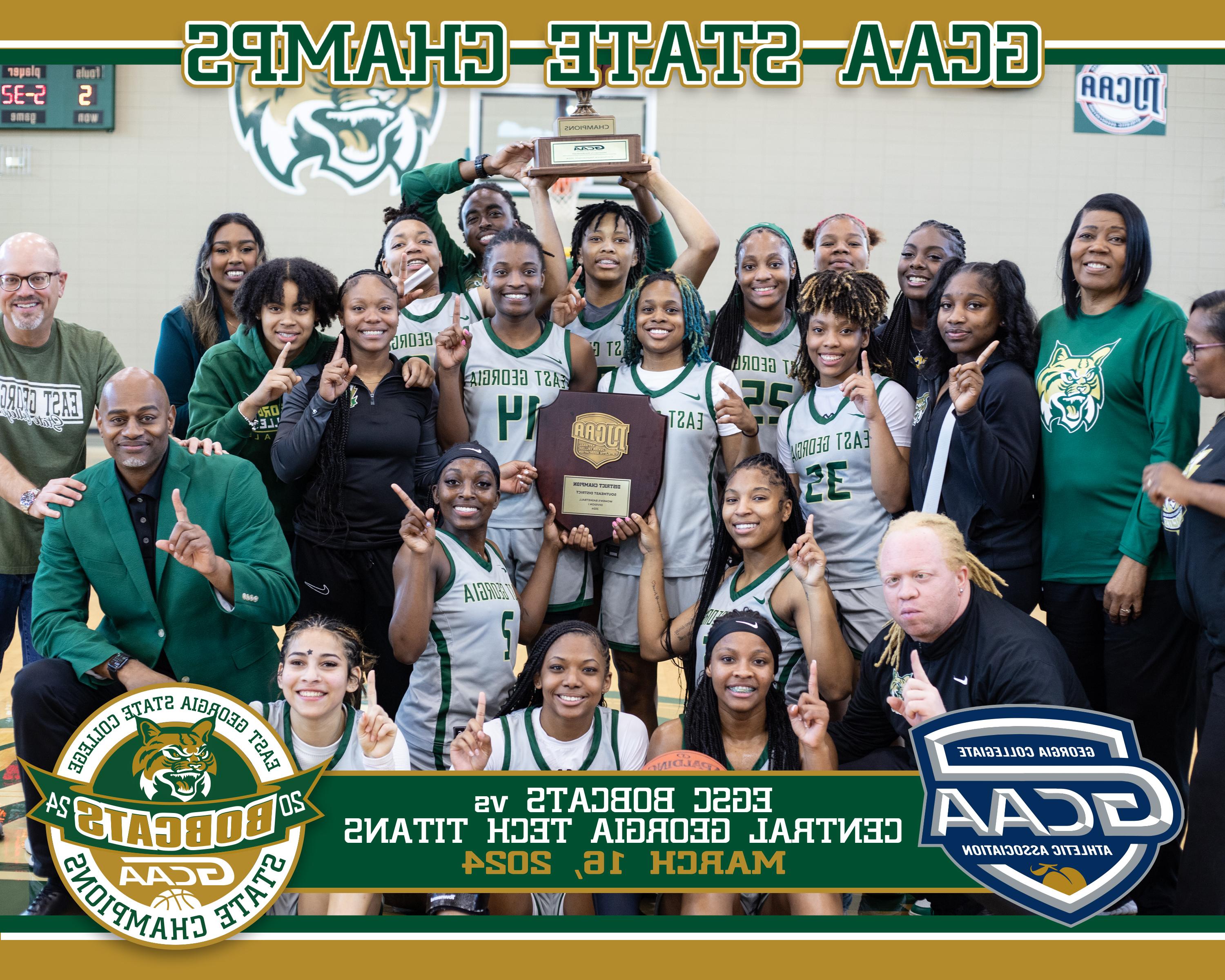 Lady Bobcats 2024 GCAA Champions